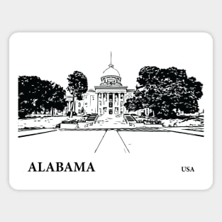 Alabama USA Magnet